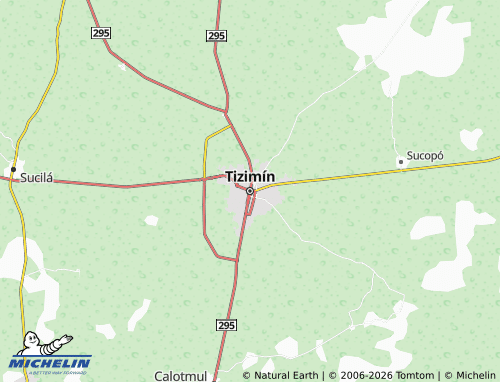 MICHELIN-Landkarte Tizimín - ViaMichelin