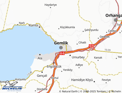 Carte MICHELIN Kayhan - ViaMichelin