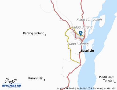 MICHELIN Maju Bersama map - ViaMichelin