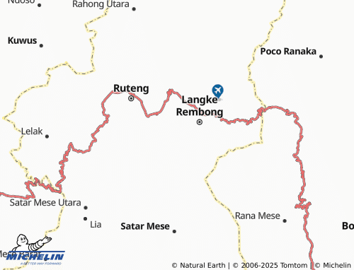 MICHELIN Bangka Leda map - ViaMichelin