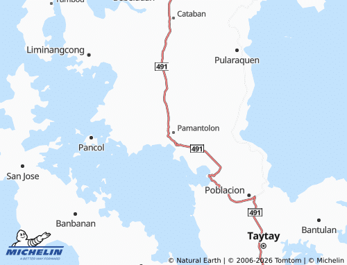 Mappa MICHELIN Pamantolon - ViaMichelin