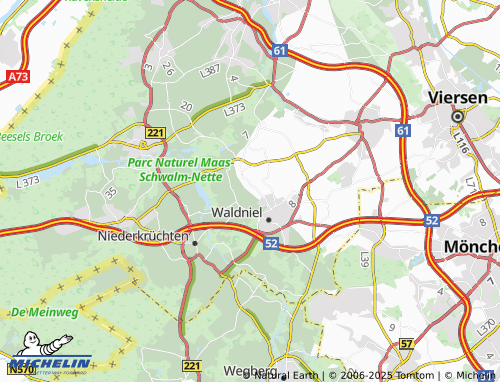 MICHELIN Schagen map - ViaMichelin