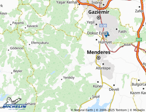 MICHELIN Çatalca map - ViaMichelin