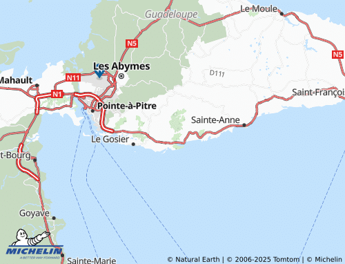 MICHELIN Pliane map - ViaMichelin