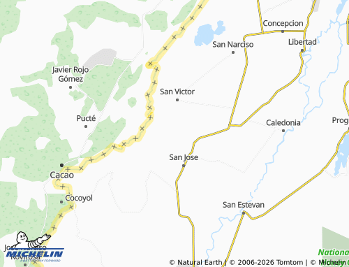 MICHELIN Nuevo San Juan map - ViaMichelin