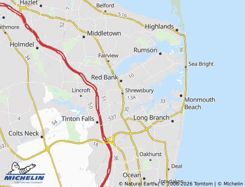 MICHELIN Shrewsbury map - ViaMichelin