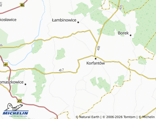 Carte MICHELIN Kuropas - ViaMichelin
