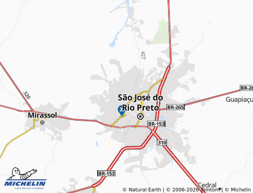 Mapa MICHELIN Eldorado - ViaMichelin