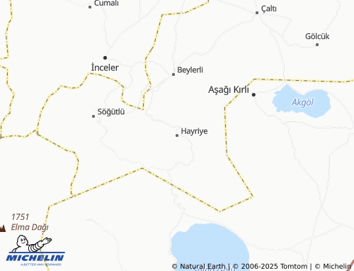 MICHELIN Hayriye map - ViaMichelin