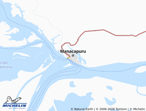 Carte MICHELIN Manacapuru - ViaMichelin