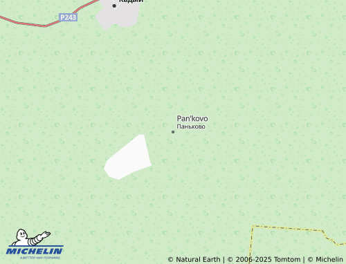MICHELIN Pan'kovo map - ViaMichelin