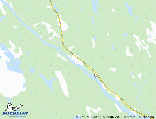 MICHELIN Strycksele map - ViaMichelin