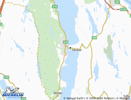 Mapa MICHELIN Svelvik - ViaMichelin