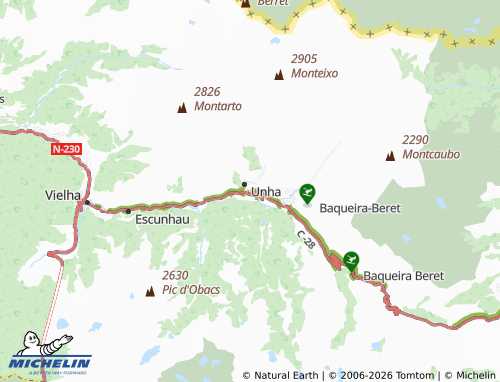 MICHELIN Pujo map - ViaMichelin