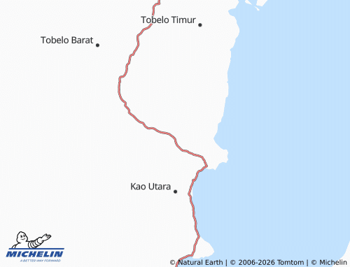 MICHELIN Wateto map - ViaMichelin