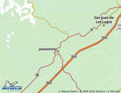 MICHELIN Villas del Campo map - ViaMichelin