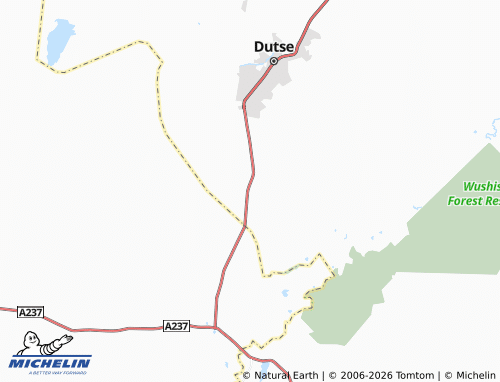MICHELIN Kude map - ViaMichelin