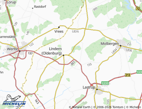 MICHELIN Osterlindern map - ViaMichelin