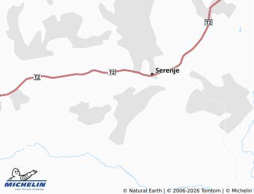Mapa MICHELIN Naponya - ViaMichelin