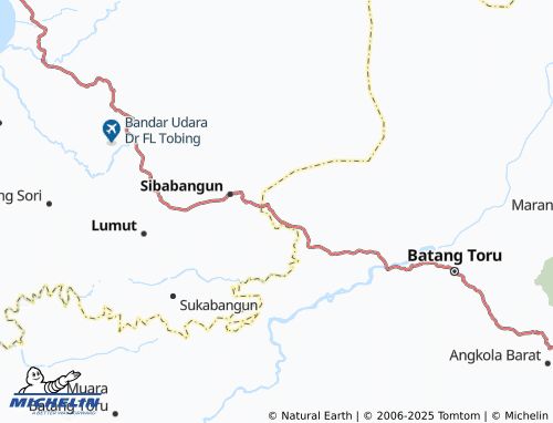 MICHELIN Huta Godang map - ViaMichelin