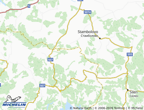 Mapa MICHELIN Zvinitsa - ViaMichelin