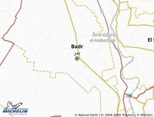 MICHELIN-Landkarte Badr - ViaMichelin