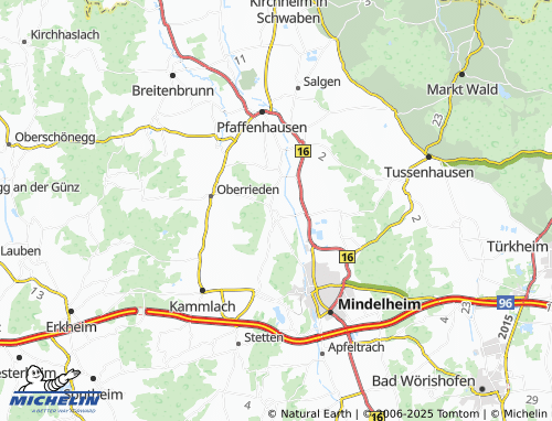 MICHELIN-Landkarte Doldenhausen - ViaMichelin