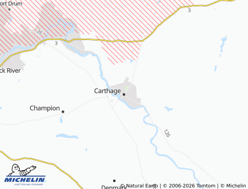 Mapa MICHELIN Carthage - ViaMichelin