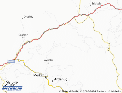 Mappa MICHELIN İncilli - ViaMichelin