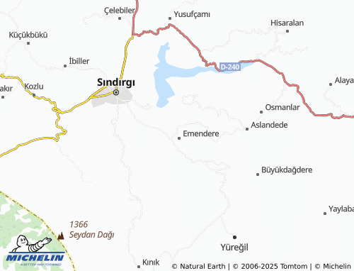 MICHELIN Ilıcalı map - ViaMichelin