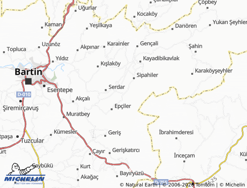 Carte MICHELIN Alibaş - ViaMichelin