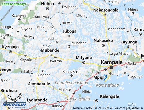 MICHELIN-Landkarte Kassanda - ViaMichelin