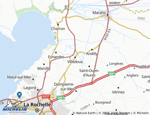 Mapa MICHELIN Villedoux - ViaMichelin