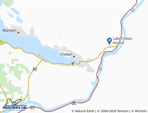 Mapa MICHELIN Chelan - ViaMichelin