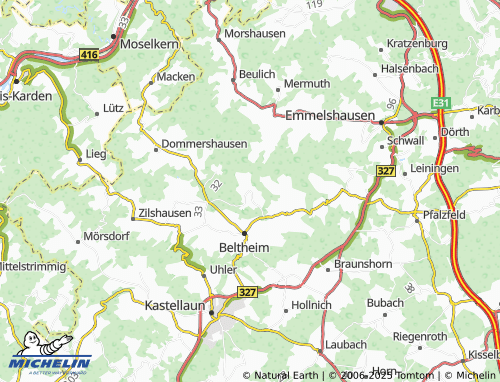 MICHELIN-Landkarte Heyweiler - ViaMichelin