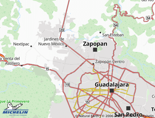 Mappa MICHELIN Girasoles Elite - ViaMichelin