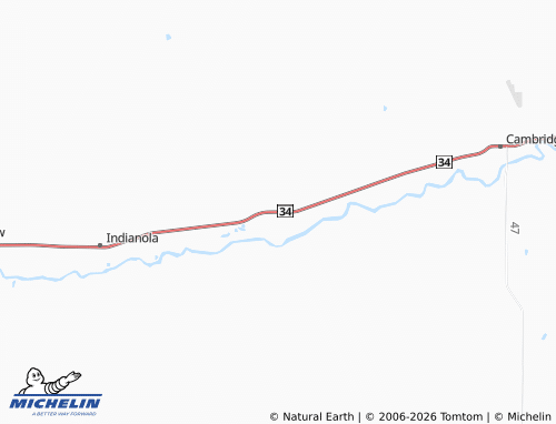 Mapa MICHELIN Bartley - ViaMichelin