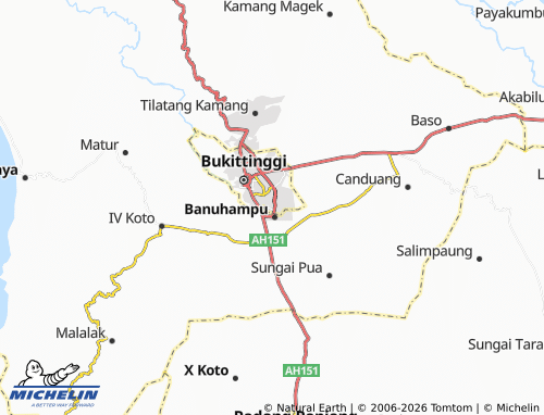 Mapa MICHELIN Aur Kuning - ViaMichelin