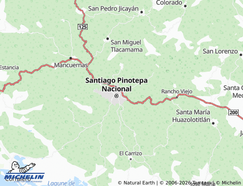 Mappa MICHELIN Del Dispensario - ViaMichelin
