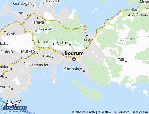 Mappa MICHELIN Türkkuyusu - ViaMichelin