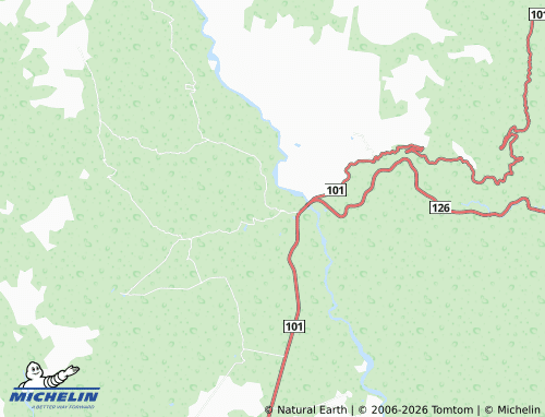 MICHELIN Compuertas map - ViaMichelin
