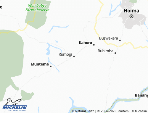 MICHELIN Rumogi map - ViaMichelin