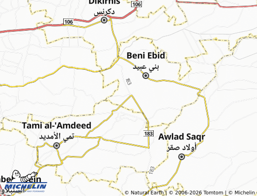 Mapa MICHELIN Kafr al-Salahat - ViaMichelin