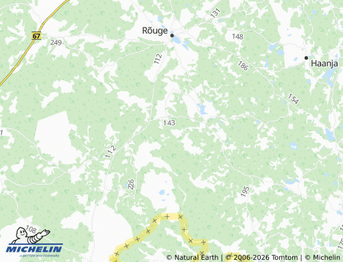 MICHELIN-Landkarte Rebäsemõisa - ViaMichelin
