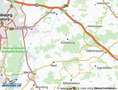 MICHELIN Rohrbach map - ViaMichelin