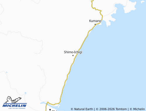 MICHELIN Shimo-Ichigi map - ViaMichelin