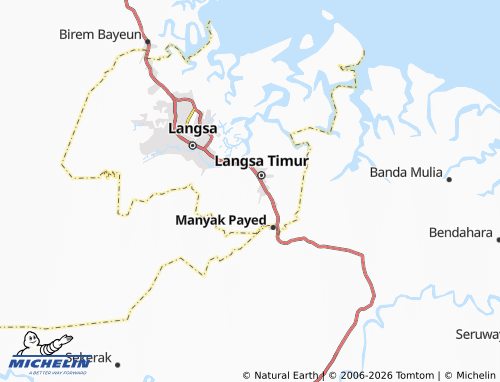 MICHELIN Matang Seutui map - ViaMichelin