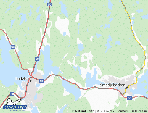Mapa MICHELIN Silvhyttan - ViaMichelin