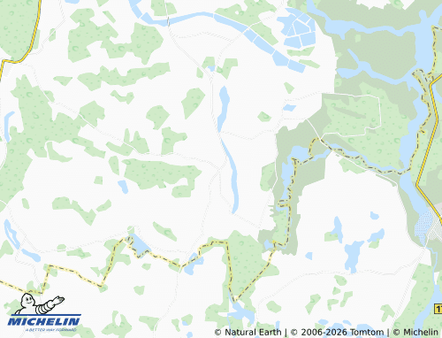 MICHELIN Jūžintai map - ViaMichelin