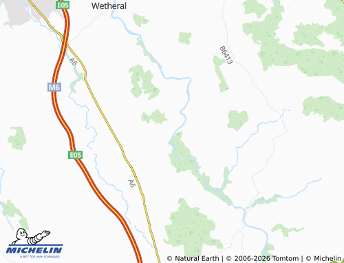 Carte MICHELIN Armathwaite - ViaMichelin